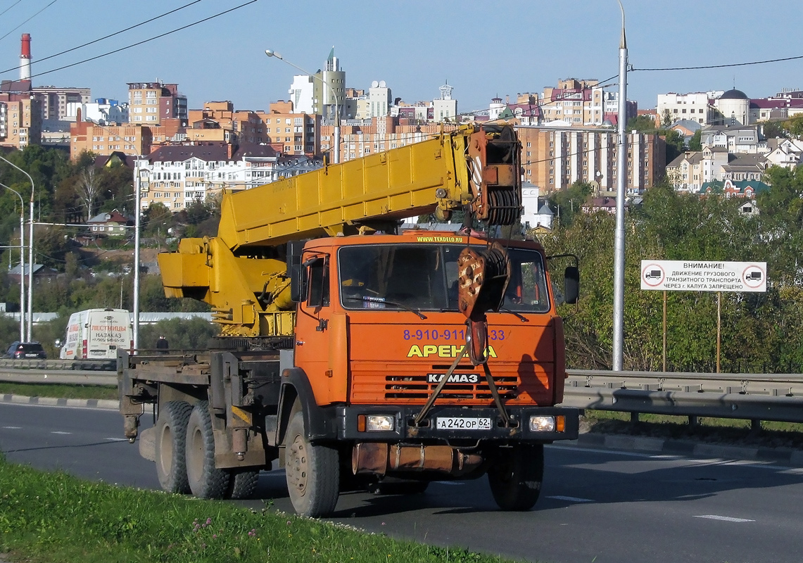 Калужская область, № А 242 ОР 62 — КамАЗ-53215-15 [53215R]