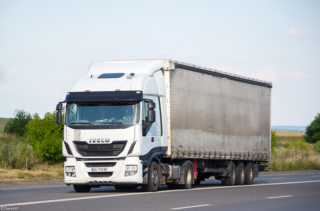 Тернопольская область, № ВО 7758 ВК — IVECO Stralis ('2007)