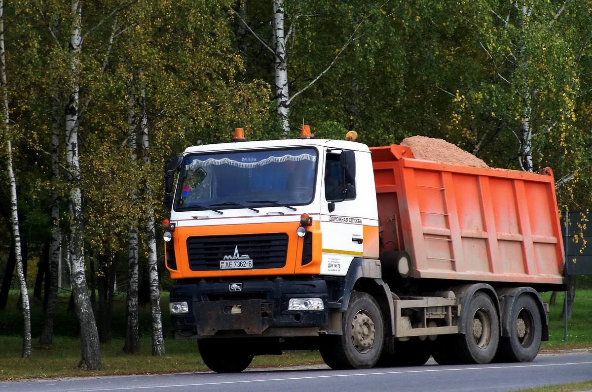 Могилёвская область, № АЕ 7362-6 — МАЗ-6501 (общая модель)