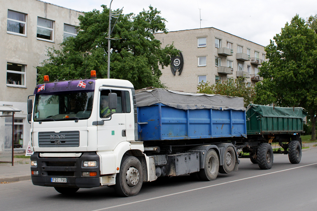 Литва, № FZC 790 — MAN TGA (общая модель)