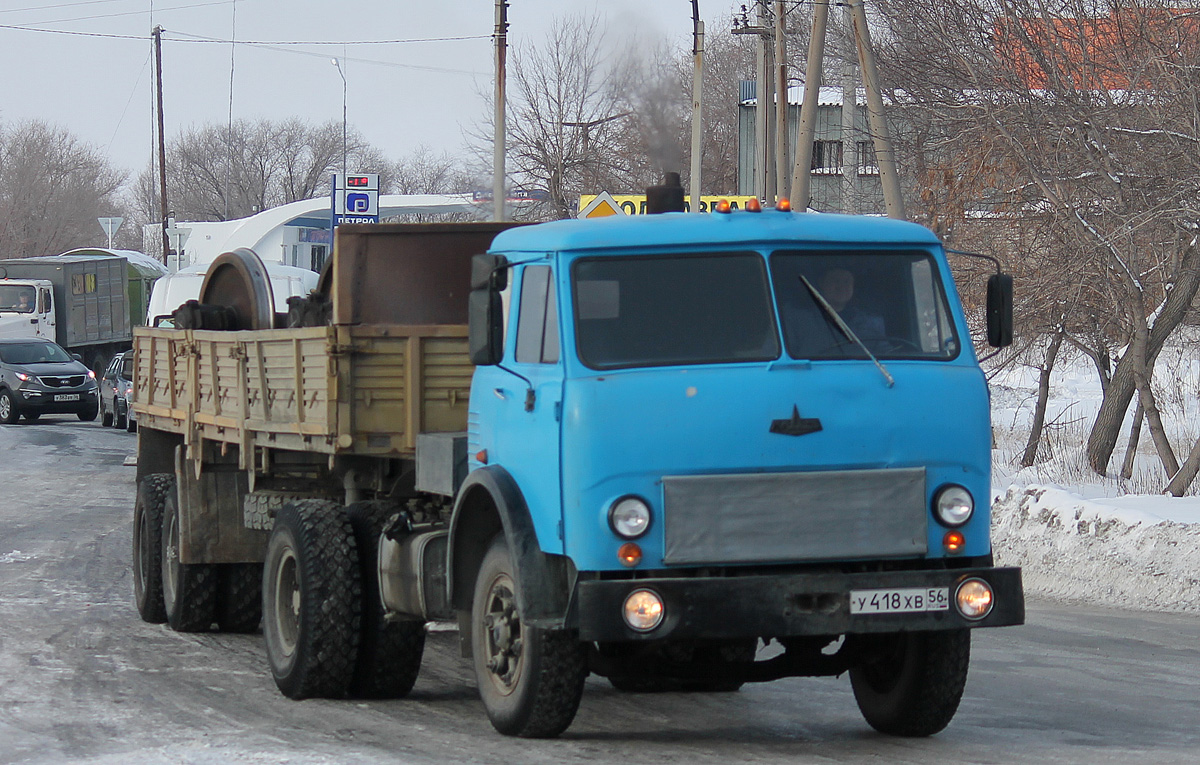 Оренбургская область, № У 418 ХВ 56 — МАЗ-5429