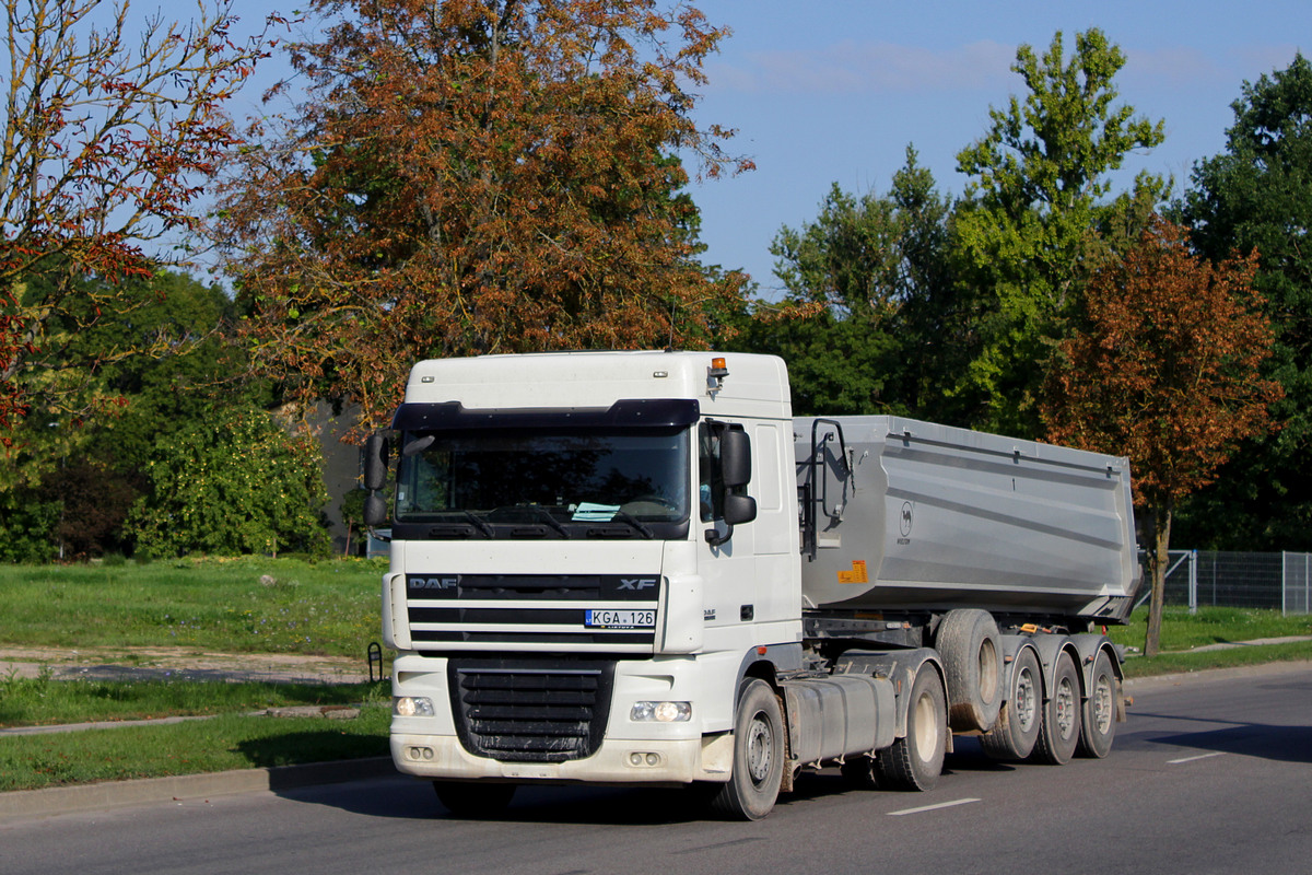 Литва, № KGA 126 — DAF XF105 FT