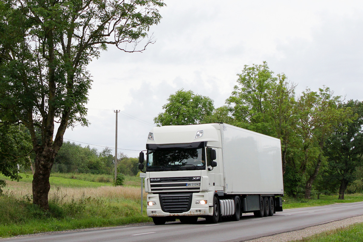 Польша, № WN 0109E — DAF XF105 FT