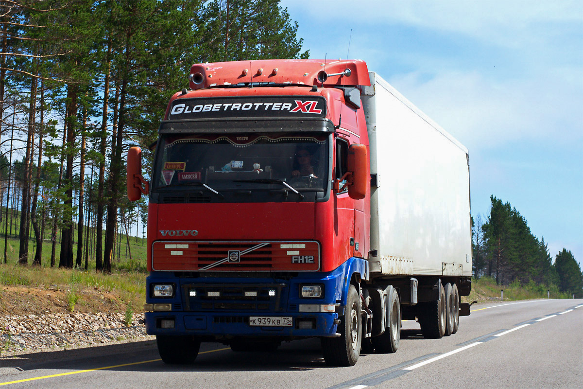 Забайкальский край, № К 939 КВ 75 — Volvo ('1993) FH12.420