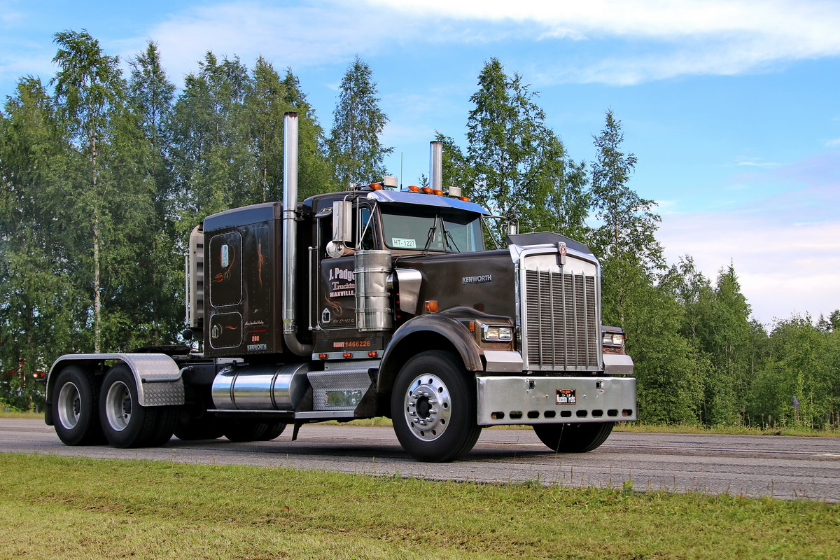 Финляндия, № HT-1227 — Kenworth W900