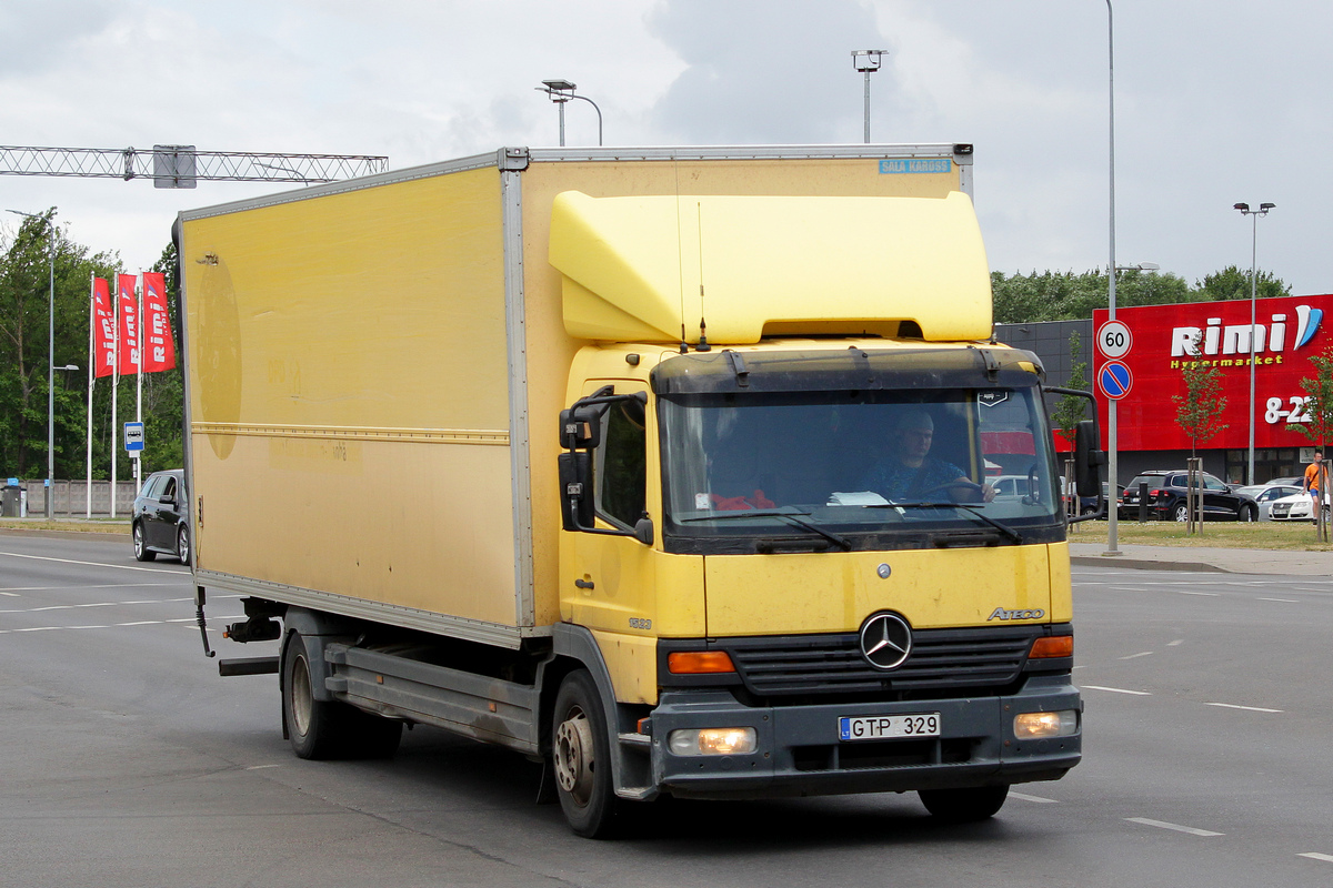 Литва, № GTP 329 — Mercedes-Benz Atego 1523