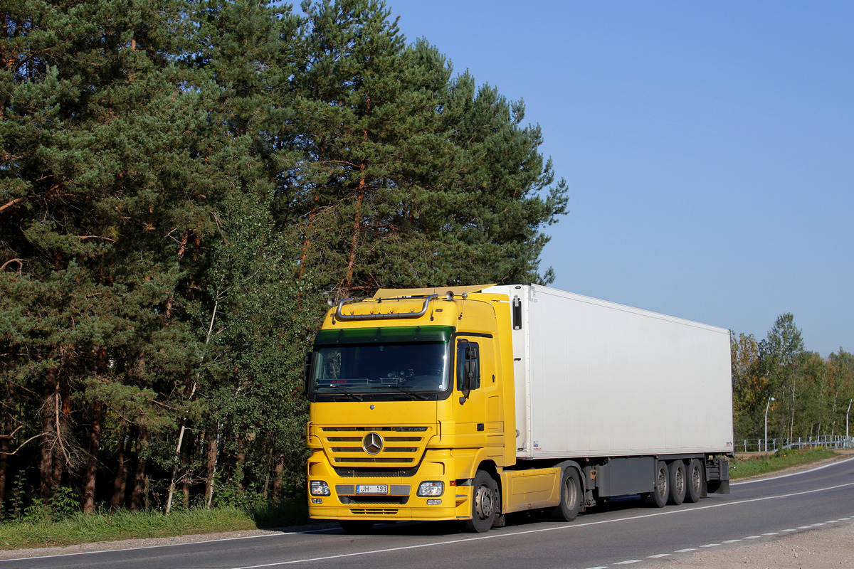 Латвия, № JH-199 — Mercedes-Benz Actros ('2003)