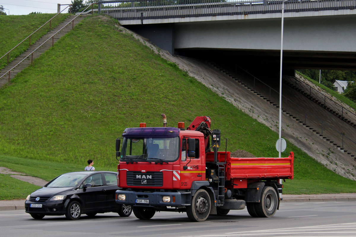 Литва, № KGK 784 — MAN M2000 (общая модель)