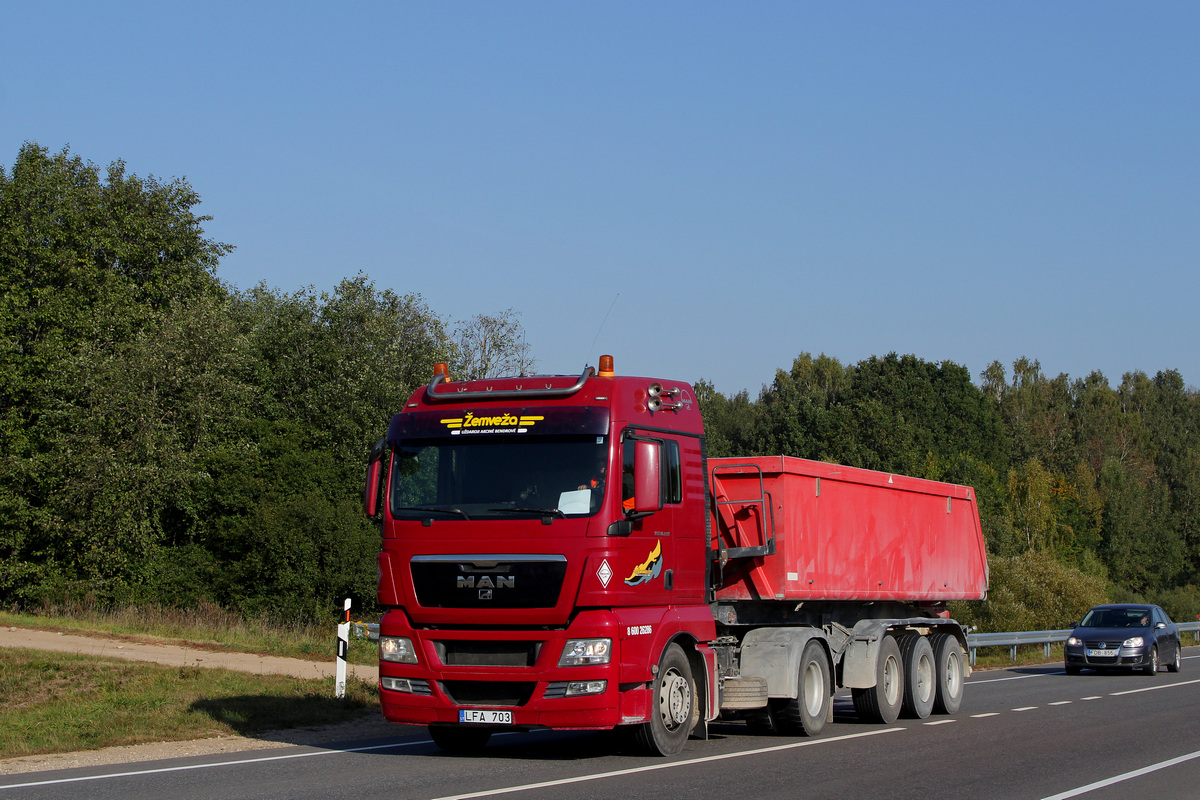 Литва, № LFA 703 — MAN TGX ('2007) 18.440