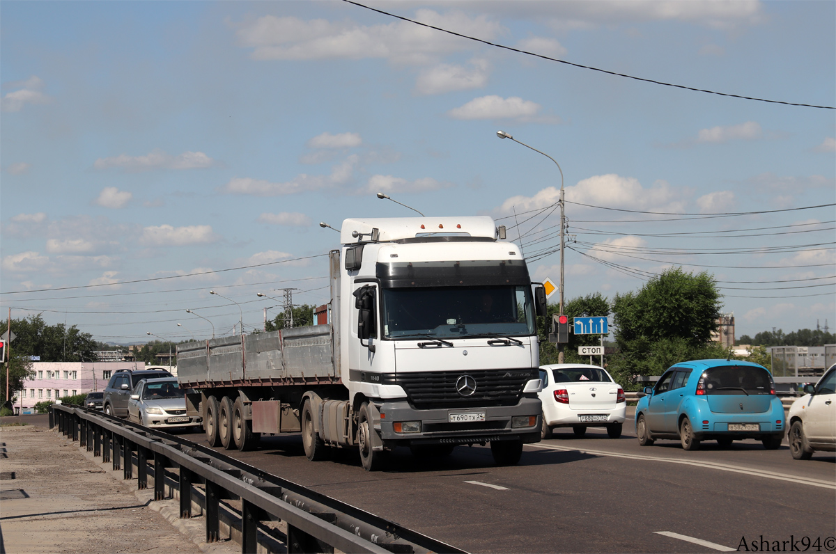 Красноярский край, № Т 690 ТХ 24 — Mercedes-Benz Actros ('1997) 1840