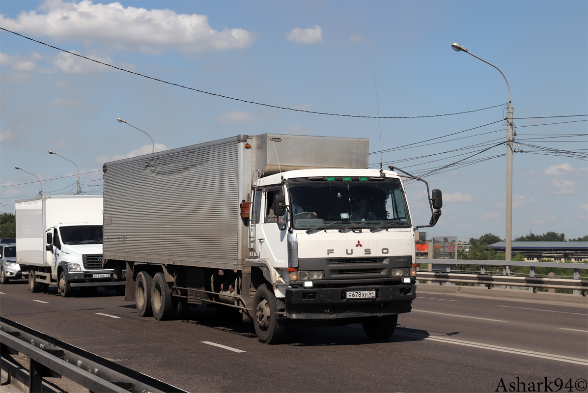 Новосибирская область, № Е 678 ХН 54 — Mitsubishi Fuso (общая модель)