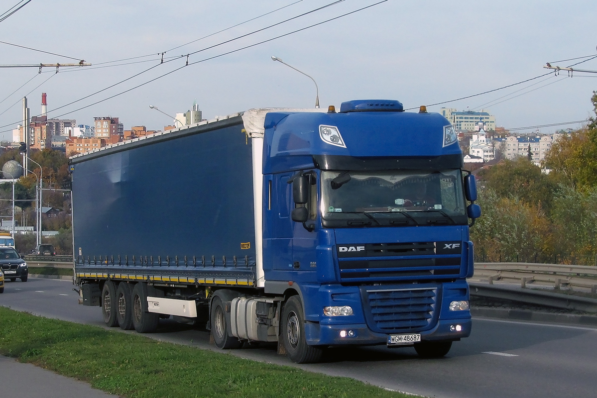 Польша, № WGM 48687 — DAF XF105 FT