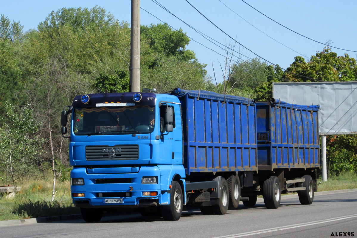 Днепропетровская область, № АЕ 1424 НХ — MAN TGA 33.480