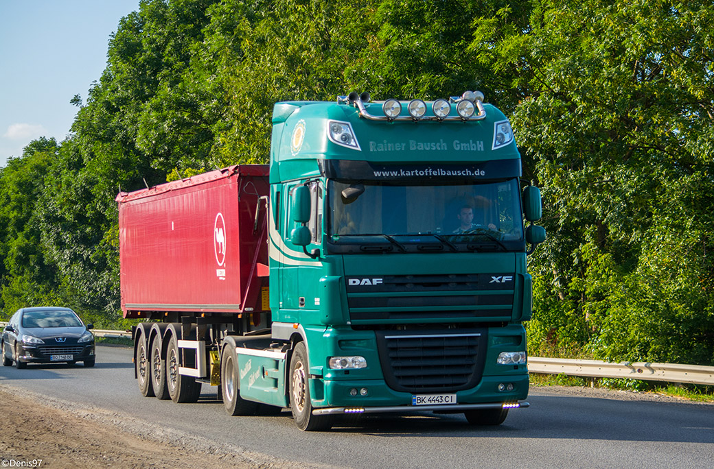 Ровненская область, № ВК 4443 СІ — DAF XF105 FT