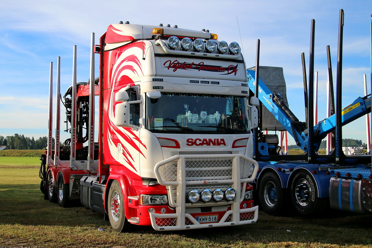 Финляндия, № KNV-518 — Scania ('2013) R580