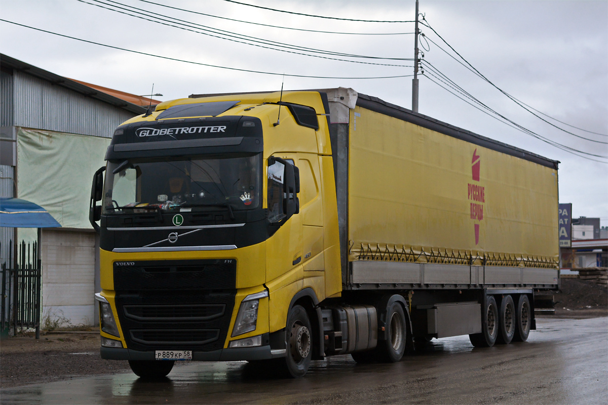 Пензенская область, № Р 889 КР 58 — Volvo ('2012) FH.460