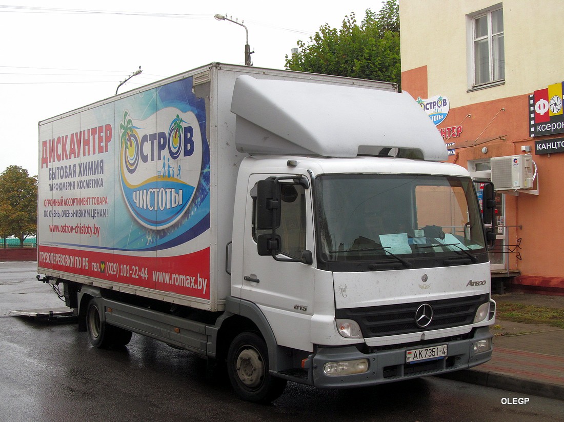 Гродненская область, № АК 7351-4 — Mercedes-Benz Atego 815