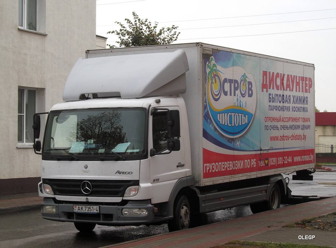 Гродненская область, № АК 7351-4 — Mercedes-Benz Atego 815