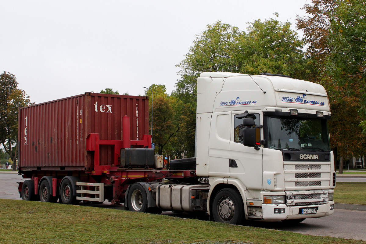 Литва, № FGP 212 — Scania ('1996) R114L