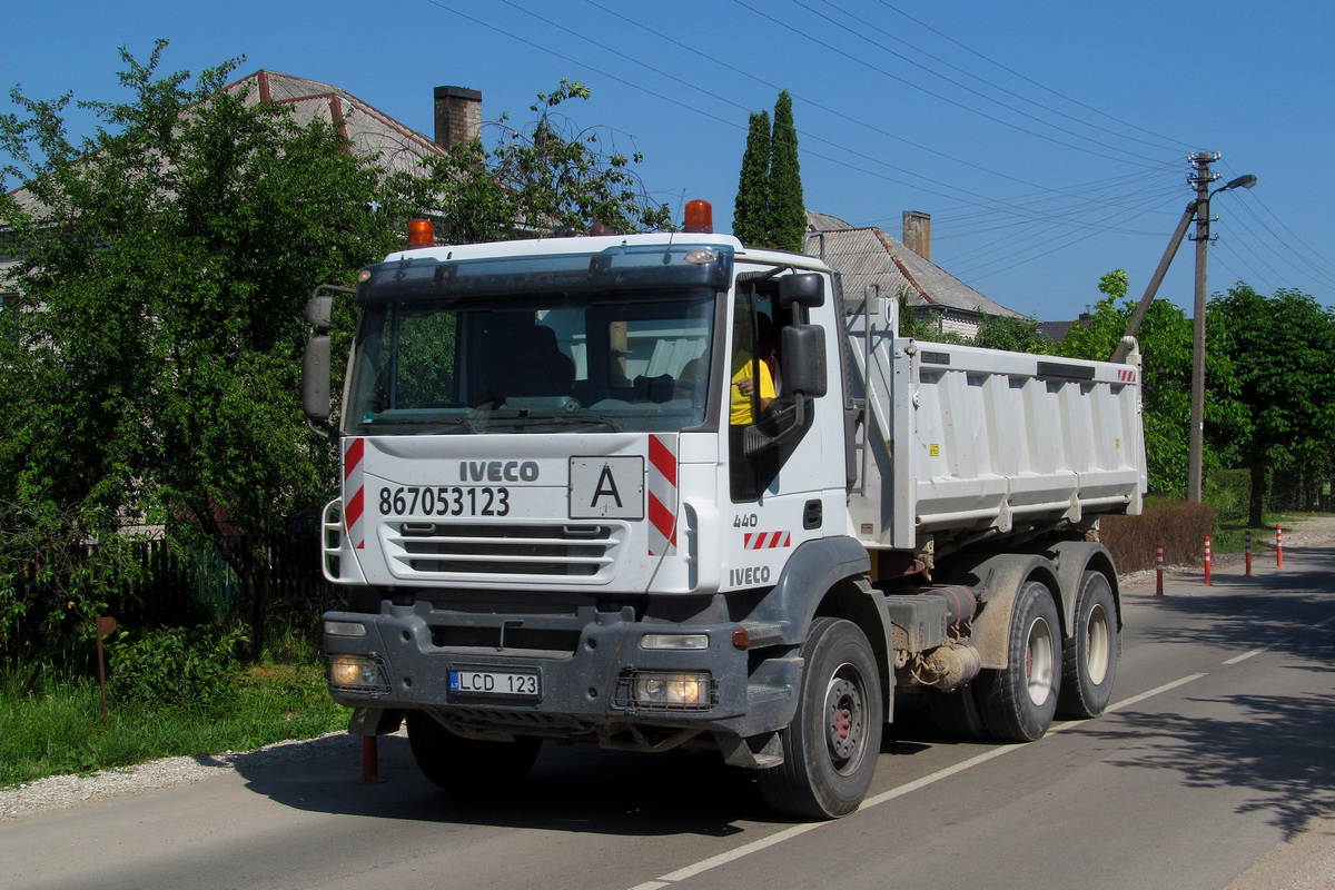 Литва, № LCD 123 — IVECO Trakker ('2004)