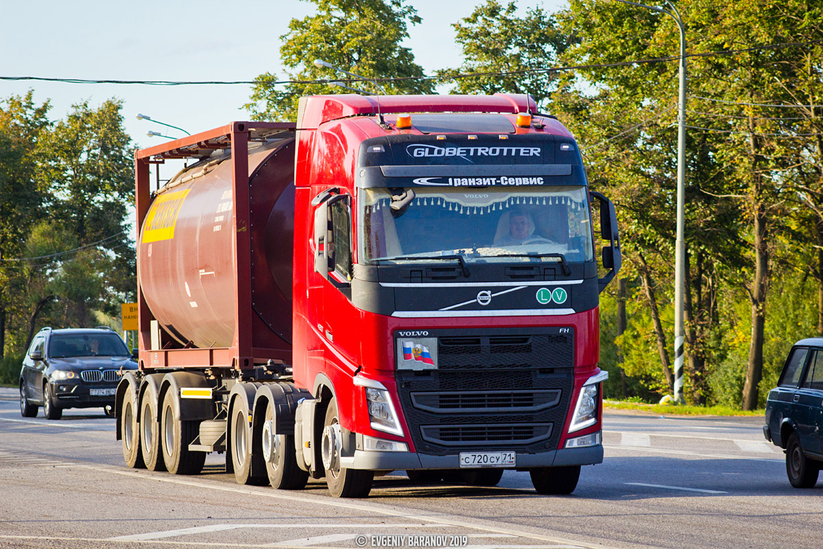 Тульская область, № С 720 СУ 71 — Volvo ('2012) FH.460