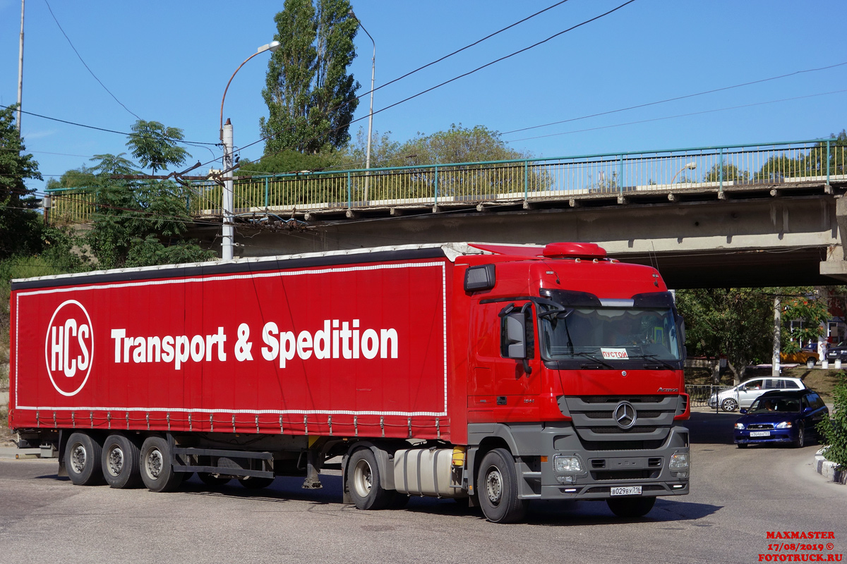 Татарстан, № В 029 ВУ 716 — Mercedes-Benz Actros ('2009) 1844