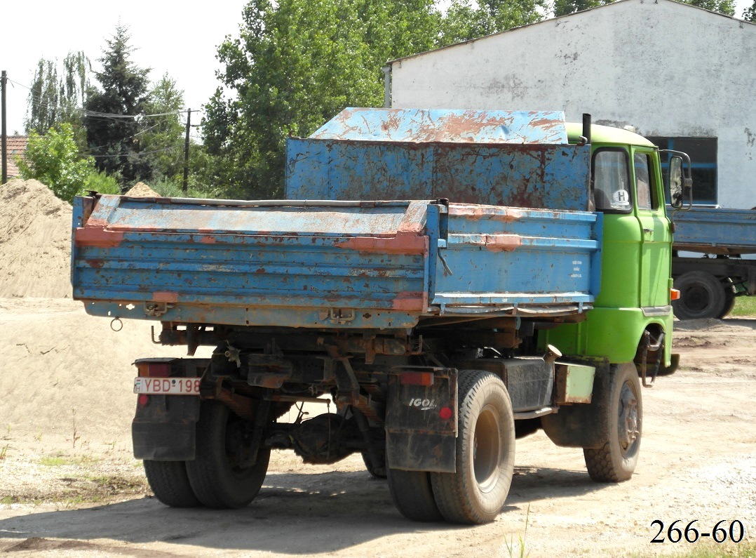 Венгрия, № YBD-198 — IFA W50LA/K, LA/Z