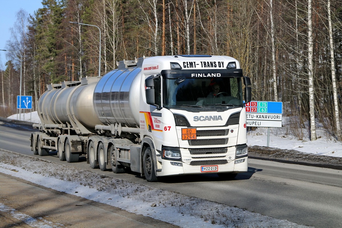 Финляндия, № 67 — Scania ('2016) R580