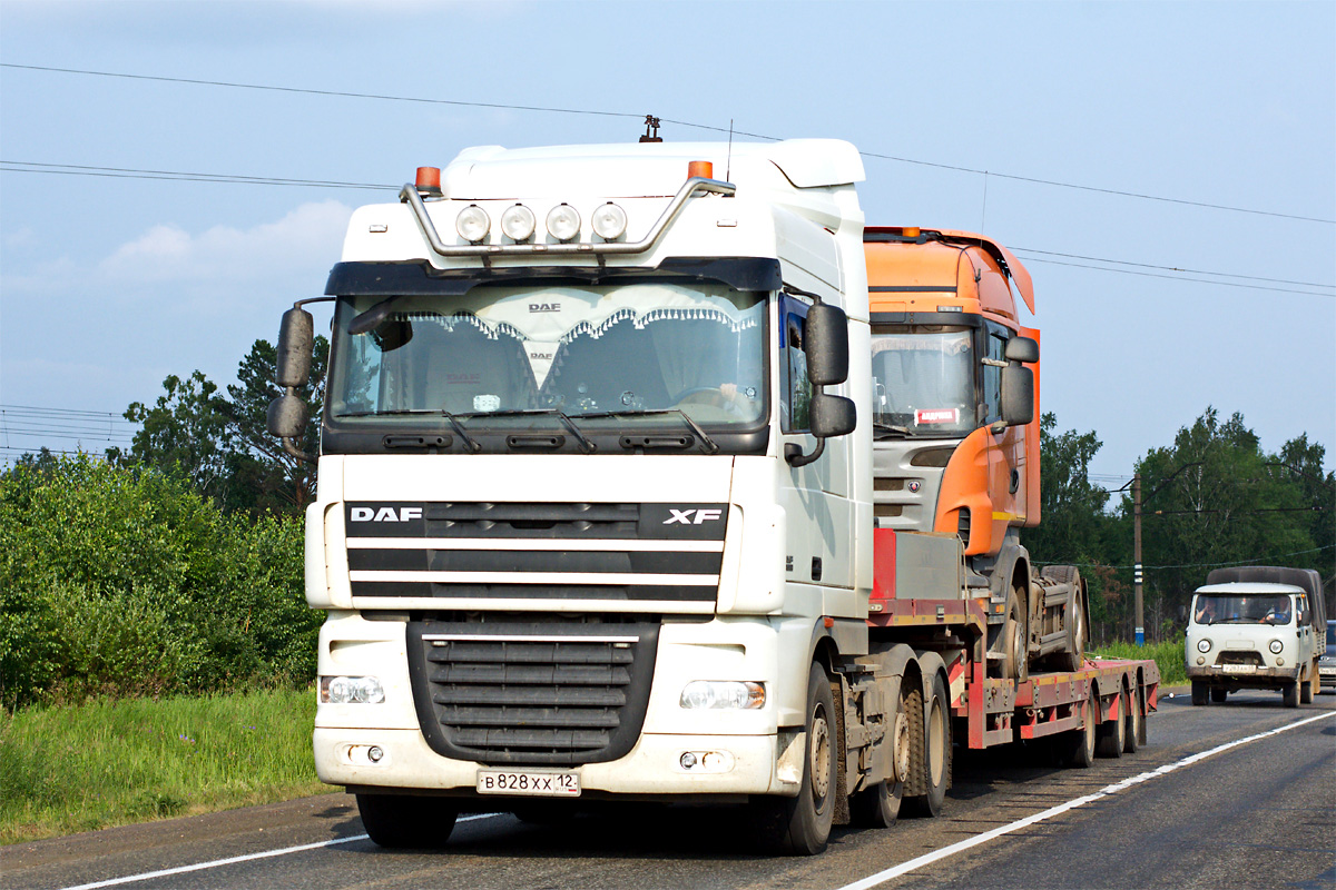 Марий Эл, № В 828 ХХ 12 — DAF XF105 FTG