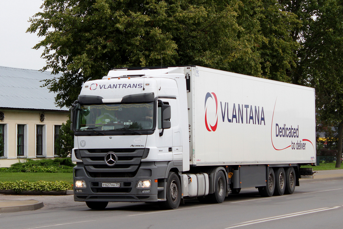 Калининградская область, № Р 627 МА 39 — Mercedes-Benz Actros ('2009) 1844