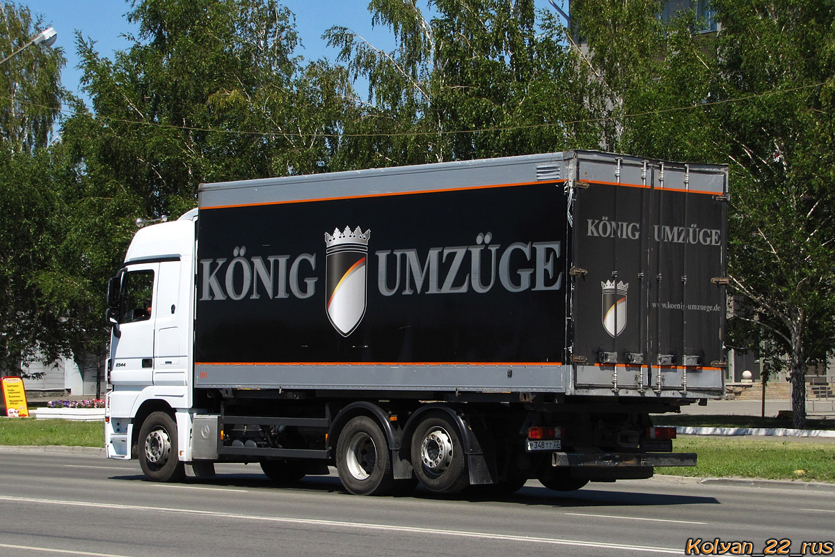 Алтайский край, № Р 348 ТТ 22 — Mercedes-Benz Actros ('2009) 2544