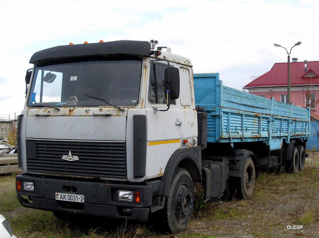 Витебская область, № АК 0031-2 — МАЗ-5432 (общая модель)