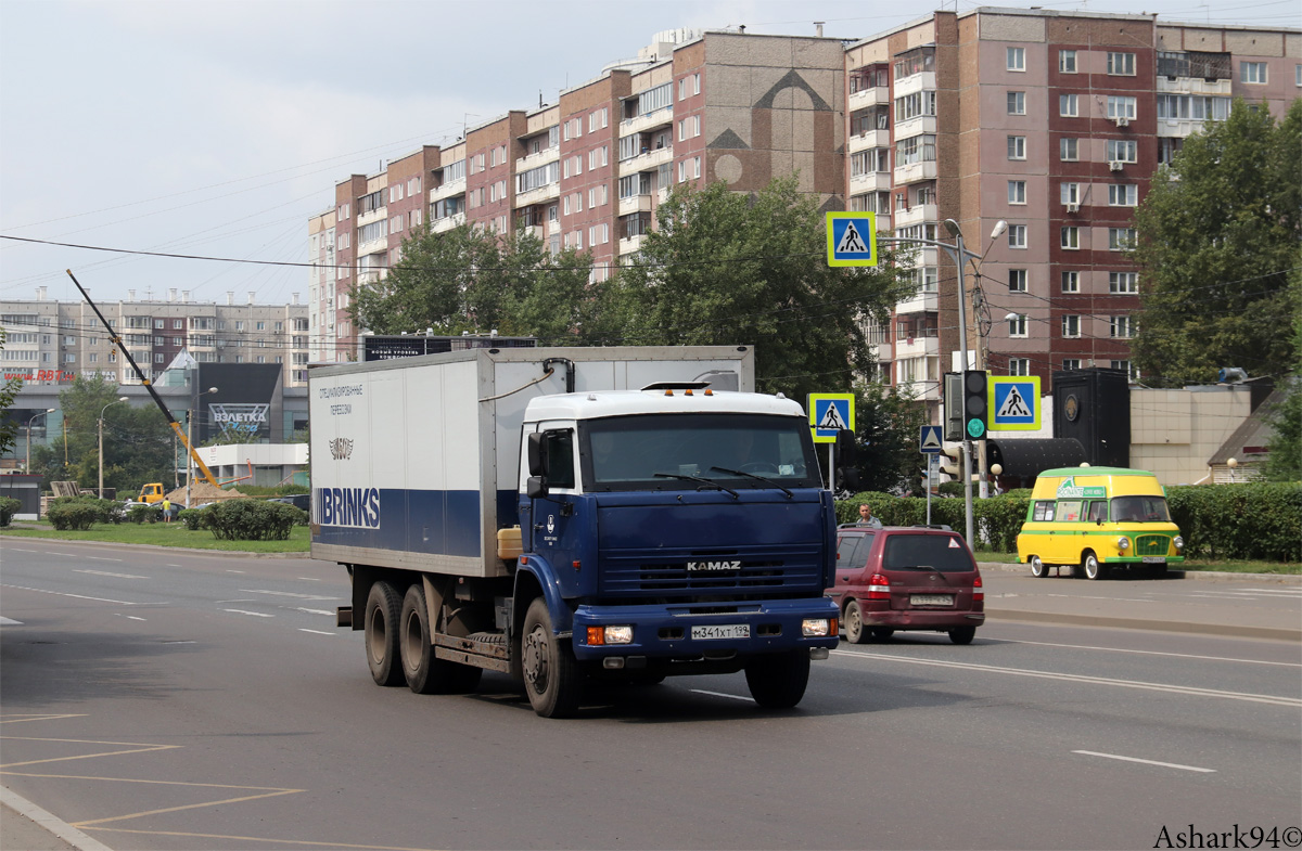 Москва, № М 341 ХТ 199 — КамАЗ-65115-62