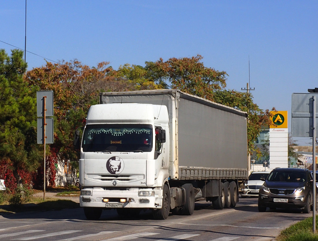 Крым, № Н 148 ЕМ 777 — Renault Premium ('1996)