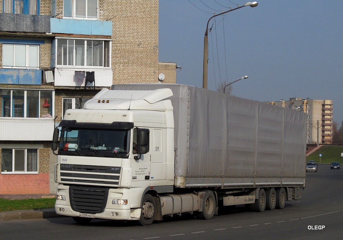 Москва, № У 509 УВ 77 — DAF XF105 FT