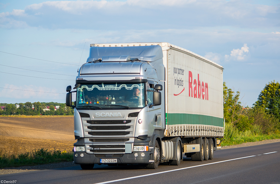 Польша, № RZ 3222W — Scania ('2013) R410