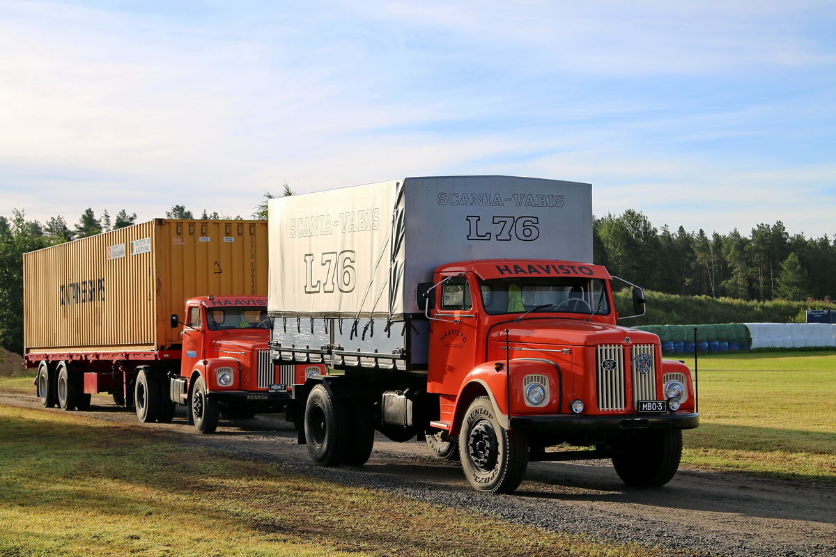 Финляндия, № MBO-3 — Scania-Vabis (общая модель)