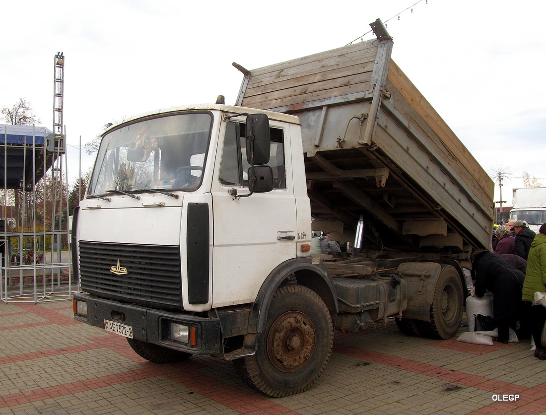 Витебская область, № АЕ 7572-2 — МАЗ-5551 (общая модель)