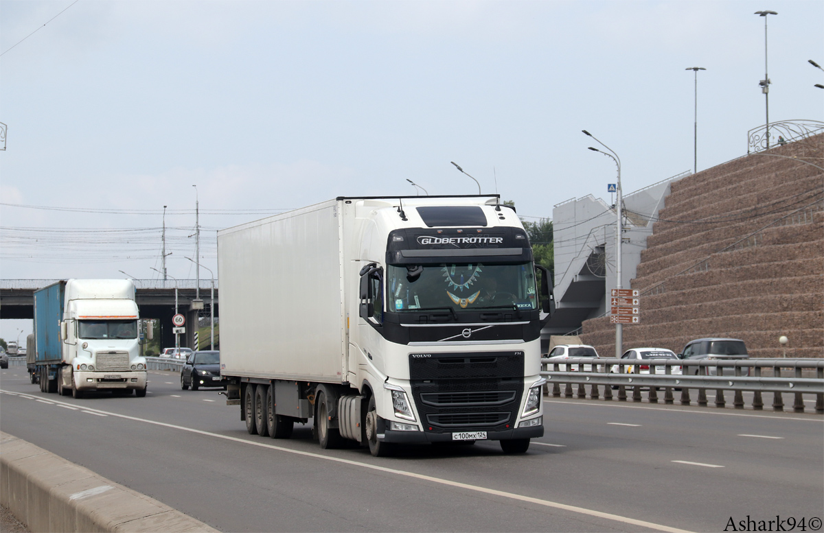 Красноярский край, № С 100 МХ 124 — Volvo ('2012) FH.500 [X9P]