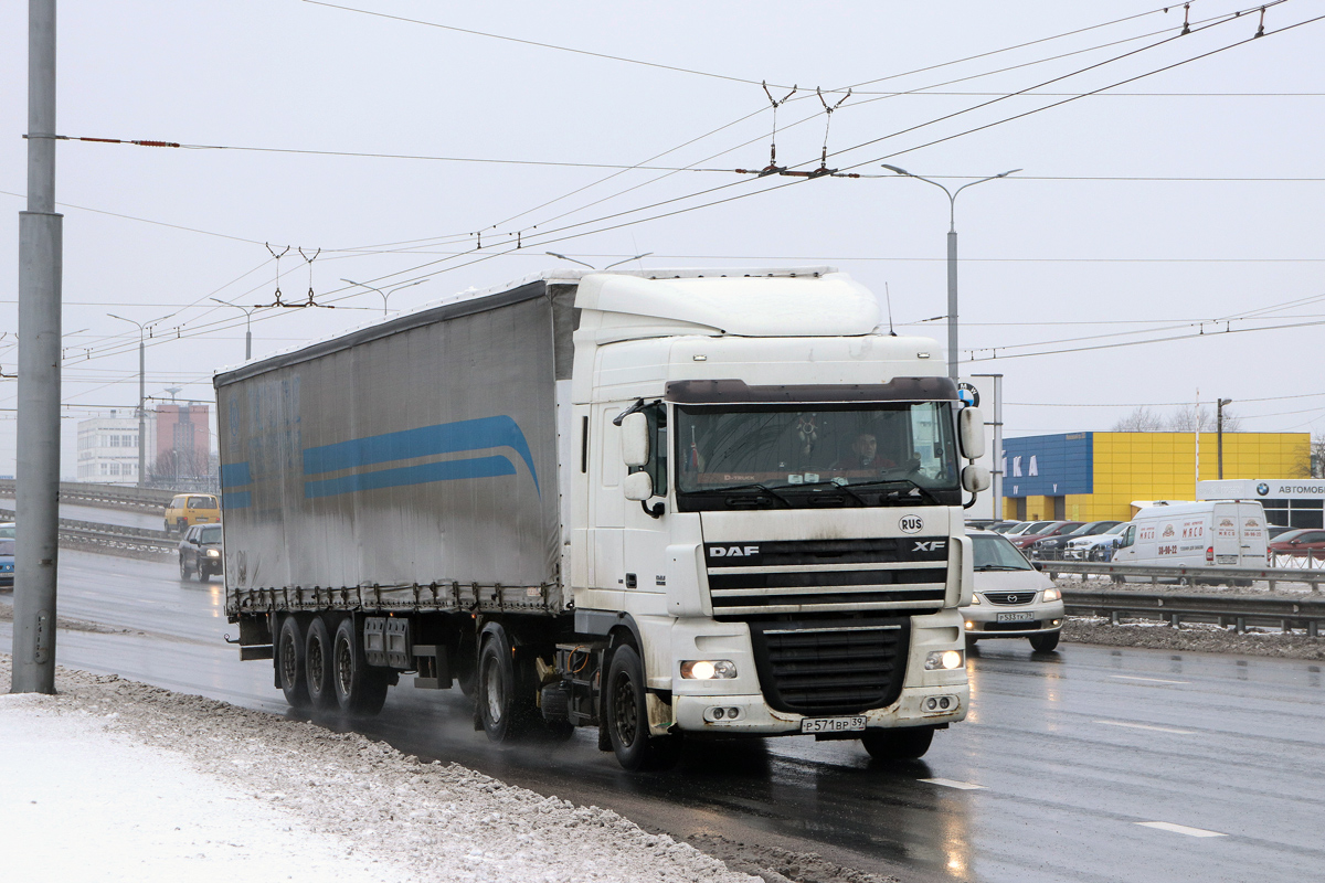 Калининградская область, № Р 571 ВР 39 — DAF XF105 FT