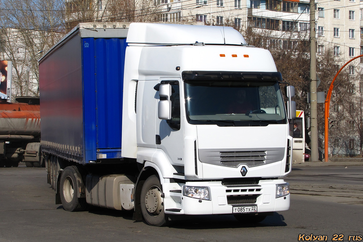 Алтайский край, № Т 085 ТХ 22 — Renault Premium ('2006) [X9P]