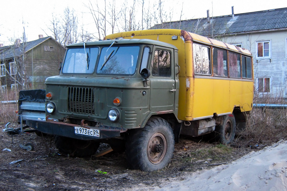 Архангельская область, № Е 973 ЕС 29 — ГАЗ-66-14