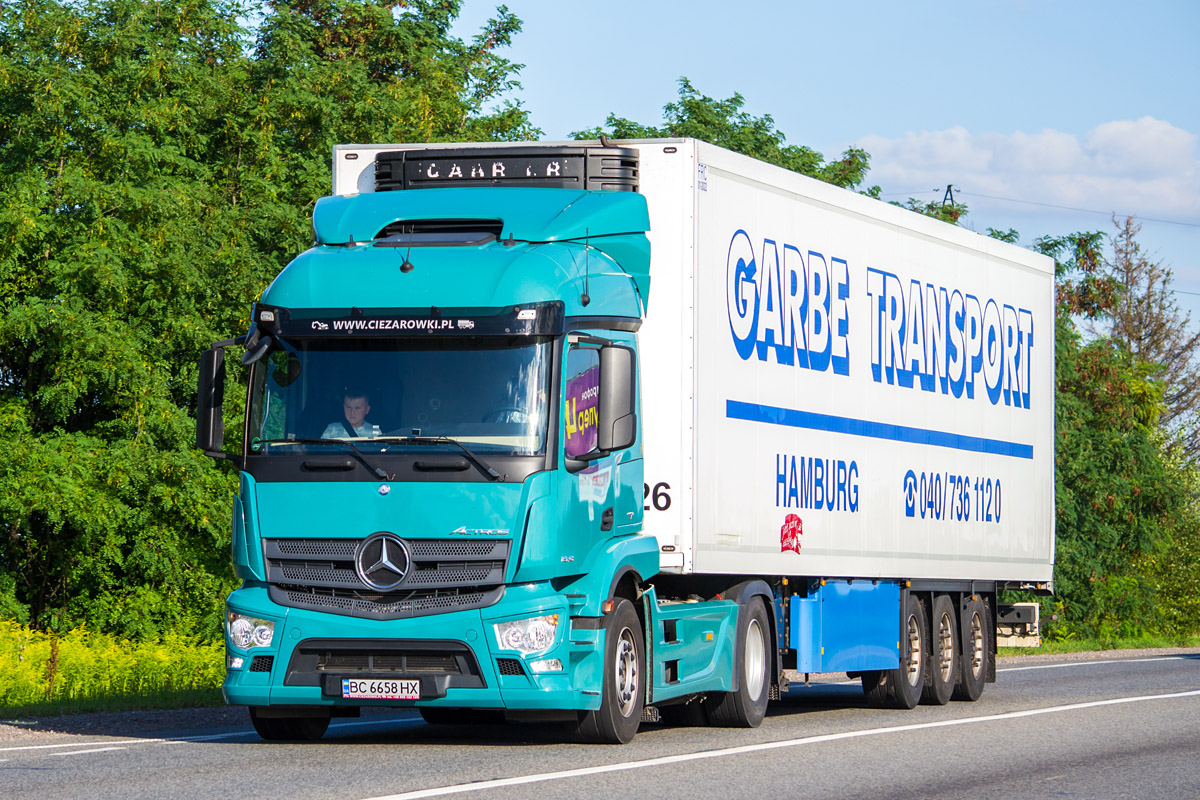 Львовская область, № ВС 6658 НХ — Mercedes-Benz Actros ('2011) 1843