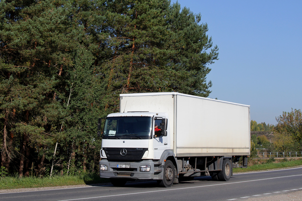 Литва, № HAC 207 — Mercedes-Benz Axor 1828