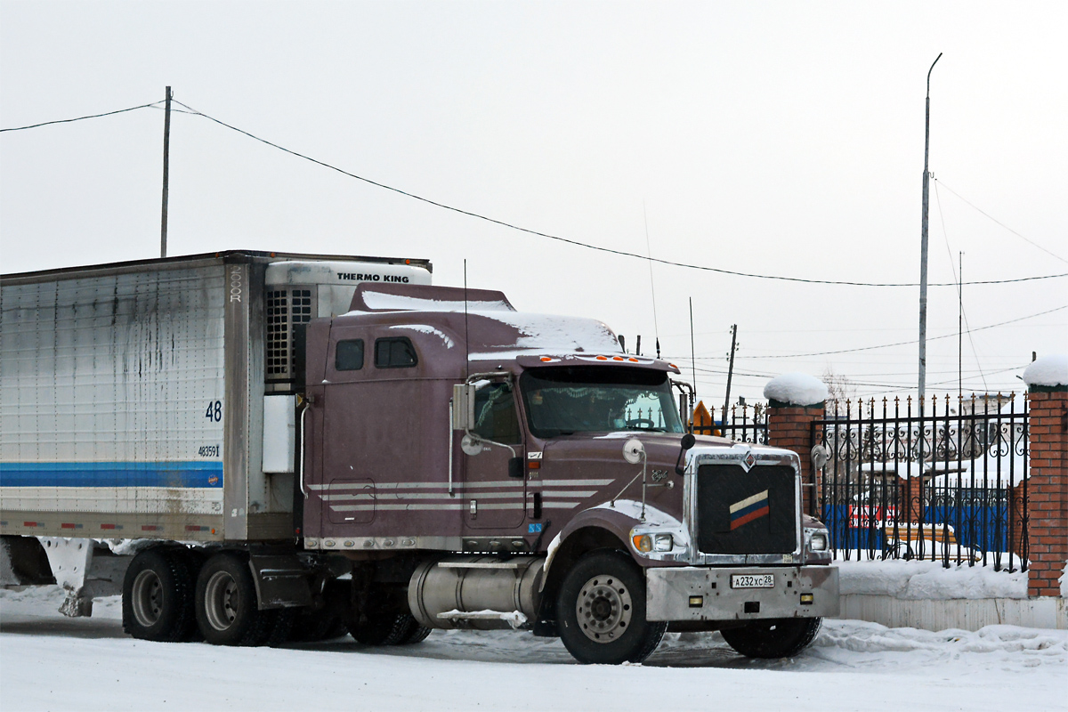 Амурская область, № А 232 ХС 28 — International 9900