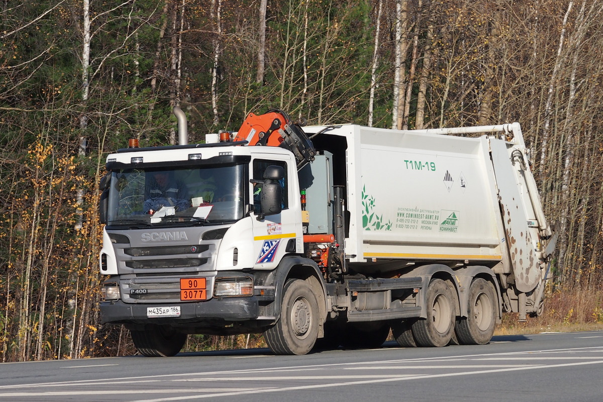 Ханты-Мансийский автоном.округ, № М 435 АР 186 — Scania ('2011) P400