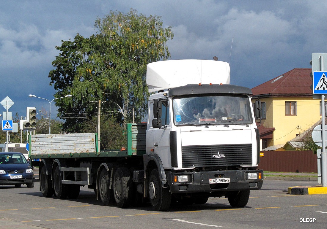 Витебская область, № АВ 3605-2 — МАЗ-6422 (общая модель)