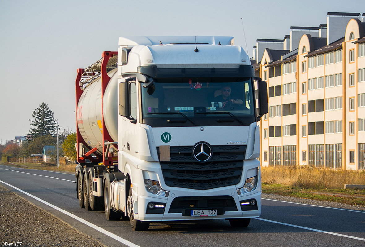 Литва, № LEA 137 — Mercedes-Benz Actros ('2011) 1845