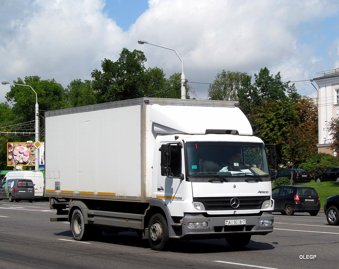 Минск, № АІ 8018-7 — Mercedes-Benz Atego 1218