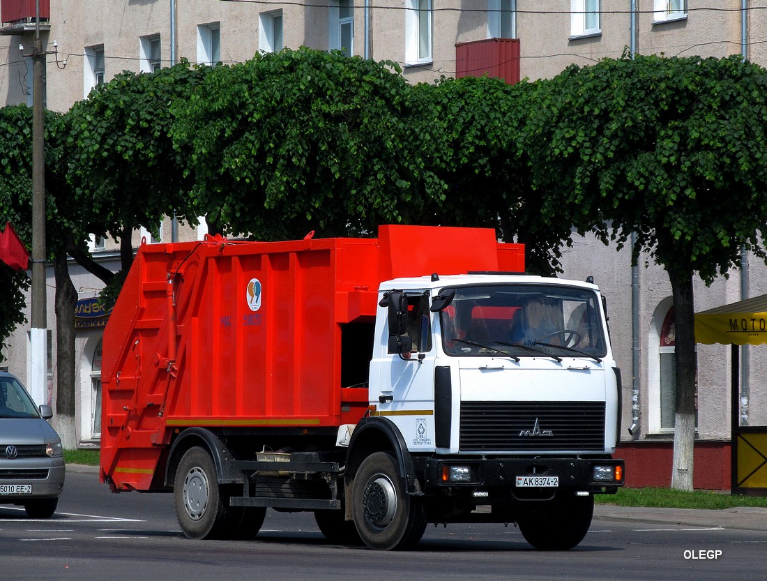 Витебская область, № АК 8374-2 — МАЗ-5337 (общая модель)